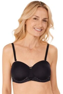 Amoena Prothesen-Bügel-BH Pia -Amoena Verkaufs-Shop Amoena Prothesen BH Pia WBP 44840 schwarz sand 03 1280x1280
