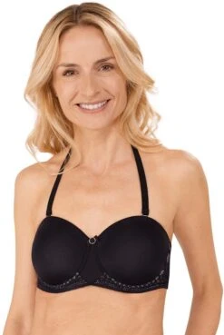 Amoena Prothesen-Bügel-BH Pia -Amoena Verkaufs-Shop Amoena Prothesen BH Pia WBP 44840 schwarz sand 04 1280x1280