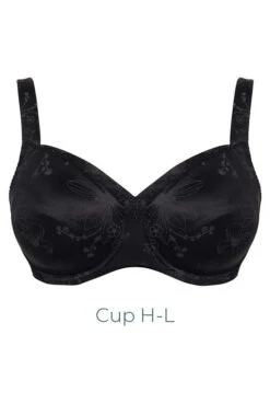 Bügel-BH Viola -Amoena Verkaufs-Shop Ulla Buegel BH Viola mit Blende 3225 schwarz 03 1280x1280