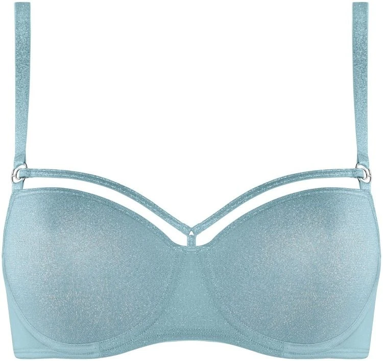 Balconette BH SPACE ODYSSEY STYLE Shining Blue And Silver C-Cup Von Marlies Dekkers 2 Balconette BH SPACE ODYSSEY STYLE Shining Blue And Silver C-Cup Von Marlies Dekkers – Bild 2