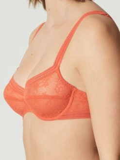 Tüllspitze Bügel-BH MISS LEJABY Von Maison Lejaby -Amoena Verkaufs-Shop balconette bh mit spitze orange misslejaby chili maison lejaby 2 2