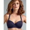 Balconette BH GLORIA STYLE Maritime Blue + Shocking Pink D Bis E-Cup Von Marlies Dekkers