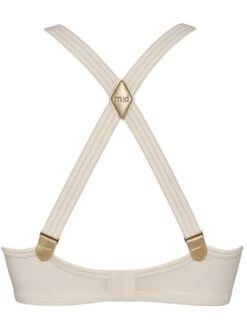 Balconette BH GLORIA STYLE Pristine Gold D-Cup Von Marlies Dekkers -Amoena Verkaufs-Shop bh creme gold gestreift 195401 gloria marlies dekkers 1