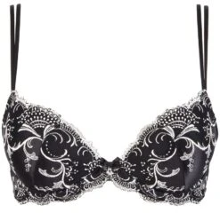 Gefütterter Seiden BH SPLENDEUR SOIE Von Lise Charmel -Amoena Verkaufs-Shop bh gefuettert seide acc8580b schwarz 8110 splendeur soie lise charmel 2 1