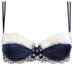 Seiden BH SPLENDEUR SOIE Von Lise Charmel -Amoena Verkaufs-Shop bh halbschale seide acc3080c marine 5197 splendeur soie lise charmel 2