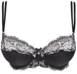 Seiden BH SPLENDEUR SOIE Von Lise Charmel -Amoena Verkaufs-Shop bh halbschale seide acc3080d schwarz 8110 splendeur soie lise charmel 2