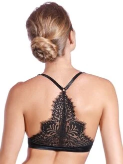 Push Up BH Mit Spitzenrücken BLACK SWAN Von Prelude Milano -Amoena Verkaufs-Shop bh push up gelkissen schwarz ys282 black swan prelude 2 8