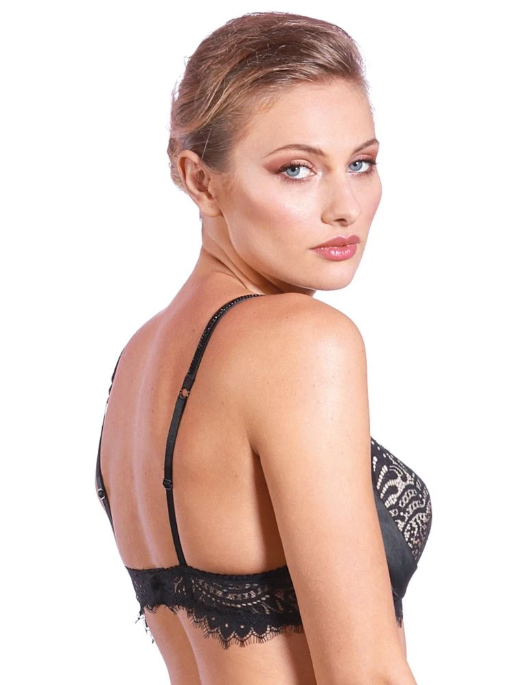 BLACK SWAN Spitzen Push Up BH Von Prelude Milano 3 BLACK SWAN Spitzen Push Up BH Von Prelude Milano – Bild 3