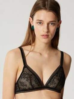 Tüllspitze Triangel-BH MISS LEJABY Von Maison Lejaby -Amoena Verkaufs-Shop bh schwarz 16442 miss lejaby maison lejaby 1