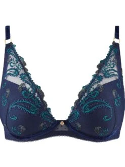 Triangel BH VELVET MEMORIES Von Aubade -Amoena Verkaufs-Shop bh triangel blau rbn81 velvet memories aubade
