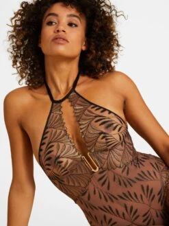 Body SENSORY ILLUSION Von Aubade X Iris Van Herpen -Amoena Verkaufs-Shop body gold schwarz rc86 sensory illusion aubade 8