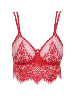 Bralette BLACK SWAN Spitze Von Prelude Milano -Amoena Verkaufs-Shop bralette buegel bh spitze ys284 rot black swan prelude milano