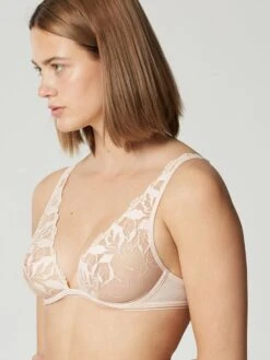 Spitze Triangel-BH SIN Von Maison Lejaby -Amoena Verkaufs-Shop buegel bh apricot 19134 sin maison lejaby