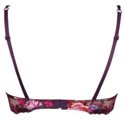 Halbschale BH AVEU EN FLEURS Seide Von Lise Charmel -Amoena Verkaufs-Shop halbschale bh ach3043 violette mit muster aveu en fleurs lise charmel 10 1
