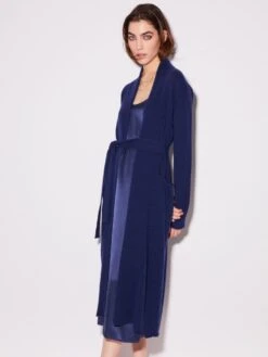 Hausmantel WOLLMIX Von Chiara Fiorini 6 Hausmantel WOLLMIX Von Chiara Fiorini -Amoena Verkaufs-Shop hausmantel lang wollmix blu cf1352 chiara fiorini 6