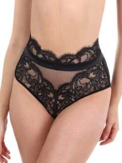 High Waist Brazilian Slip VALSE Von Prelude Milano -Amoena Verkaufs-Shop high waist brazilian spitze yd321 schwarz prelude milano 2 5