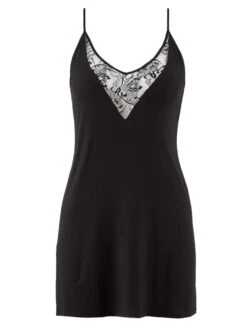 Kurzes Negligé LAZY DAYS Aus Modal Und Seide Von Aubade -Amoena Verkaufs-Shop kleidchen schwarz rl40 lazy days aubade