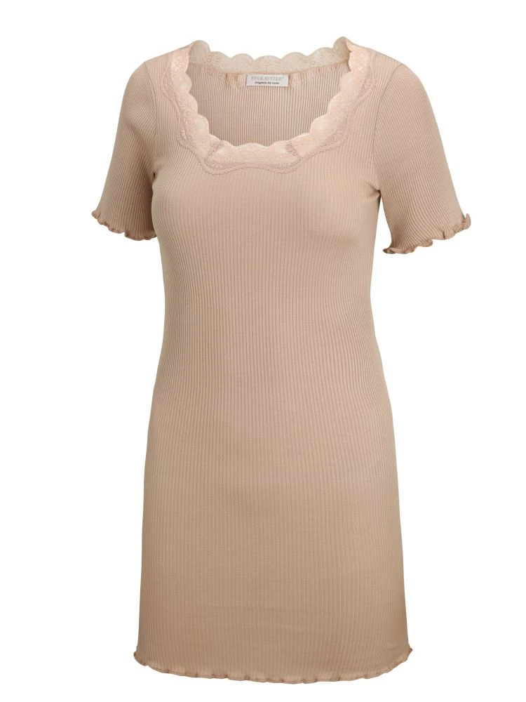 70% Seide 30% Baumwolle Kurzarm Nachthemd RIPP Von Eva B. Bitzer 5 70% Seide 30% Baumwolle Kurzarm Nachthemd RIPP Von Eva B. Bitzer – Bild 5