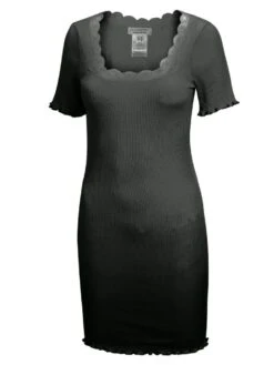 70% Seide 30% Baumwolle Kurzarm Nachthemd RIPP Von Eva B. Bitzer -Amoena Verkaufs-Shop kurzarm nachtshirt schwarz 27338267 jersey rip eva b bitzer