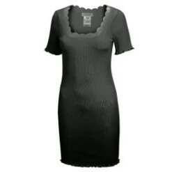 70% Seide 30% Baumwolle Kurzarm Nachthemd RIPP Von Eva B. Bitzer