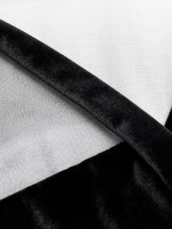 Langer Morgenmantel KIMONO TULLE LONGUE Tüll Schwarz Von Cadolle 7 Langer Morgenmantel KIMONO TULLE LONGUE Tüll Schwarz Von Cadolle -Amoena Verkaufs-Shop long kimono tulle et velours noir 4203af cadolle