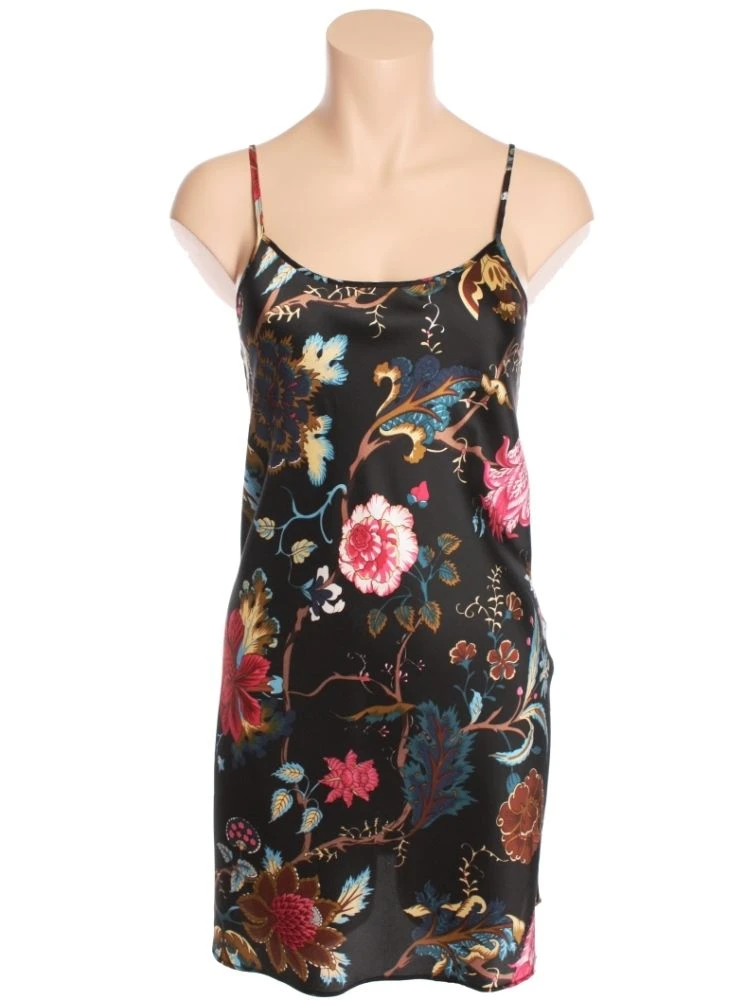 Seidennachthemd FIDJI SATIN Stretchseide Von Marjolaine 4 Seidennachthemd FIDJI SATIN Stretchseide Von Marjolaine – Bild 4