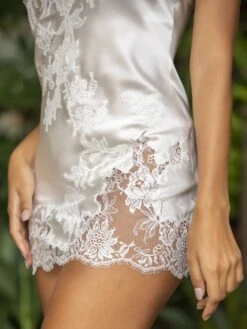 100% Seide Mini Combinette Kurz PHENIX No. 2 Von Marjolaine -Amoena Verkaufs-Shop mini combinette seide 3phe0301 74weiss phenix marjolaine 3 1