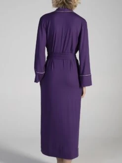 Modal Morgenmantel VIOLET In Lila Von Verdiani -Amoena Verkaufs-Shop modal morgenmantel 4416 lila verdiani 2