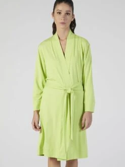 Modal Morgenmantel BASIC Lang Oder Kurz Von Verdiani -Amoena Verkaufs-Shop modal morgenmantel kurz apfel gruen 4513 verdiani 3 1 2