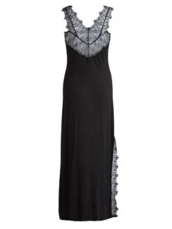 Modal Nachtkleid AURORA Schwarz Von Escora -Amoena Verkaufs-Shop modal nachtkleid schwarz 1693 e257 400 escora