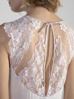 Modal Neglige SNOW In Weiss Von Verdiani -Amoena Verkaufs-Shop modal neglige 4402 weiss verdiani 3