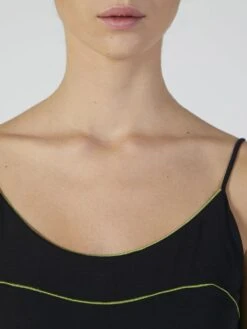 Modal Nachthemd Kurz Schwarz-kiwigrün Von Verdiani 6 Modal Nachthemd Kurz Schwarz-kiwigrün Von Verdiani -Amoena Verkaufs-Shop modal neglige kurz schwarz 4518 verdiani