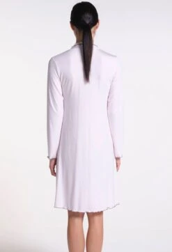 Modal Sleepshirt WKND No. 11 Knielang Zartrosa Von Verdiani -Amoena Verkaufs-Shop nachthemd modal angel 3811 weekend verdiani 2