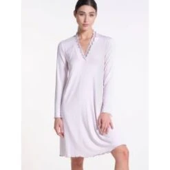 Modal Sleepshirt WKND No. 11 Knielang Zartrosa Von Verdiani