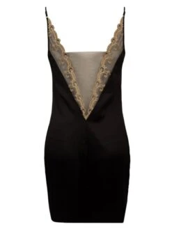 Seidennegligé DEESSE EN GLAM Von Lise Charmel 9 Seidennegligé DEESSE EN GLAM Von Lise Charmel -Amoena Verkaufs-Shop neglig seide alh1215 schwarz gold deesse en glam lise charmel 2