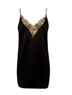 Seidennegligé DEESSE EN GLAM Von Lise Charmel 8 Seidennegligé DEESSE EN GLAM Von Lise Charmel -Amoena Verkaufs-Shop neglig seide alh1215 schwarz gold deesse en glam lise charmel