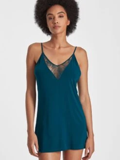 Kurzes Negligé LAZY DAYS Aus Modal Und Seide Von Aubade -Amoena Verkaufs-Shop neglige kurz rl40 gruen lazy days aubade 2