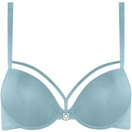 Push-Up BH SPACE ODYSSEY STYLE Shining Blue And Silver Von Marlies Dekkers 1 Push-Up BH SPACE ODYSSEY STYLE Shining Blue And Silver Von Marlies Dekkers