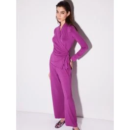 Modal Pyjama MOSTO Gewickelt In Beere Von Chiara Fiorini 1 Modal Pyjama MOSTO Gewickelt In Beere Von Chiara Fiorini