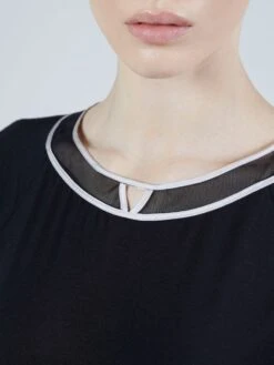 Modal Schlafanzug WKND No. 2 Schwarz-puder Von Verdiani -Amoena Verkaufs-Shop pyjama modal schwarz 3610 verdiani weekend 2