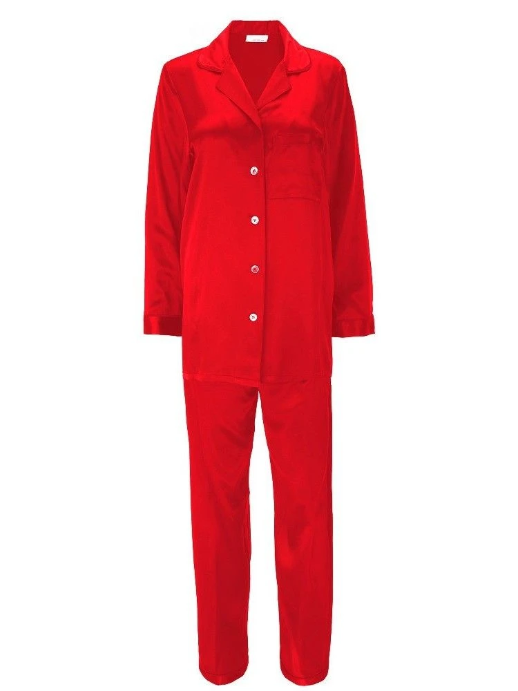 100% Seide Pyjama KLASSIK SATIN Von Eva B. Bitzer 8 100% Seide Pyjama KLASSIK SATIN Von Eva B. Bitzer – Bild 8