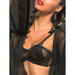 Bügel-BH Spitze GRIMILDE Von RCrescentini Black Mirror