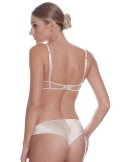 Satin Balconette Push-Up BH Gold-creme Von Prelude Milano 7 Satin Balconette Push-Up BH Gold-creme Von Prelude Milano -Amoena Verkaufs-Shop satin dessous gold ys242 yd239 prelude milano