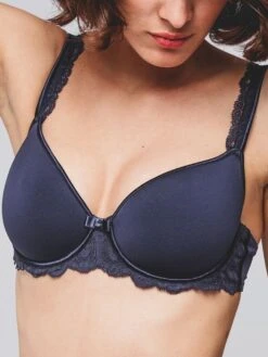 Spacer Schalen-BH GABY Von Maison Lejaby -Amoena Verkaufs-Shop schalen bh nachtblau 13830 gaby maison lejaby