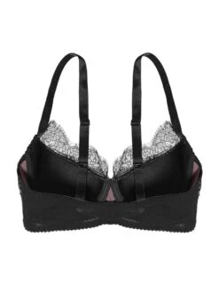 Seide Bügel-BH RAMA SOIE TOURBE Violett-schwarz Von Cadolle 9 Seide Bügel-BH RAMA SOIE TOURBE Violett-schwarz Von Cadolle -Amoena Verkaufs-Shop seide bh soutien gorge rama soie prune 1119am cadolle 1