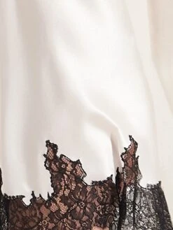 Seide Neglige SETA No.2 Von Chiara Fiorini 9 Seide Neglige SETA No.2 Von Chiara Fiorini -Amoena Verkaufs-Shop seide elfenbein weiss schwarz chiara fiorini 1 1