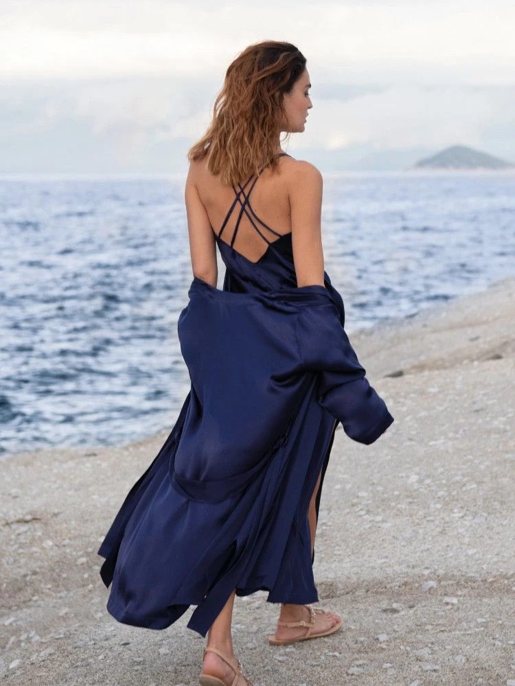 Seidennachthemd / Seidenkleid NEW SEDUCTION Von Luna Di Seta 4 Seidennachthemd / Seidenkleid NEW SEDUCTION Von Luna Di Seta – Bild 4