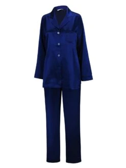 100% Seide Pyjama KLASSIK SATIN Von Eva B. Bitzer 17 100% Seide Pyjama KLASSIK SATIN Von Eva B. Bitzer -Amoena Verkaufs-Shop seide pyjama 27319871 blau bitzer 1 1 1