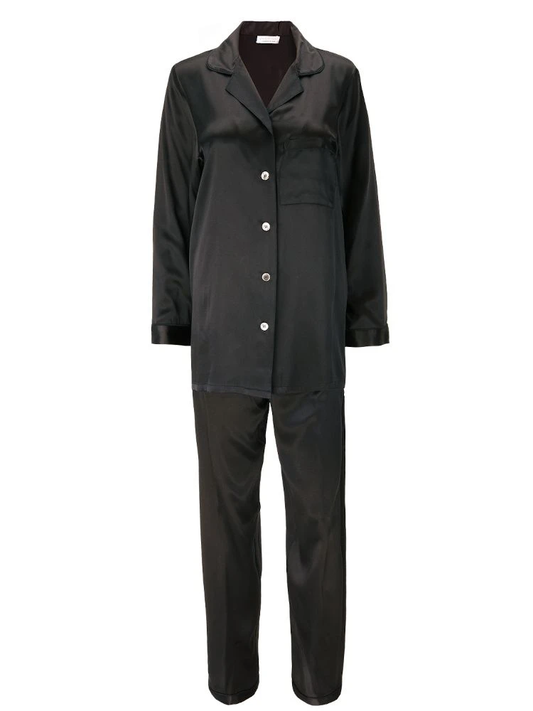 100% Seide Pyjama KLASSIK SATIN Von Eva B. Bitzer 6 100% Seide Pyjama KLASSIK SATIN Von Eva B. Bitzer – Bild 6
