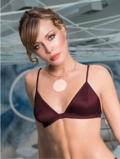 Seta Superior Stretchseide Triangel-BH REGALE Satin Cotton Club -Amoena Verkaufs-Shop seide regale vitale prode pflaume cotton club 1 1 1 1 1 1 1 1